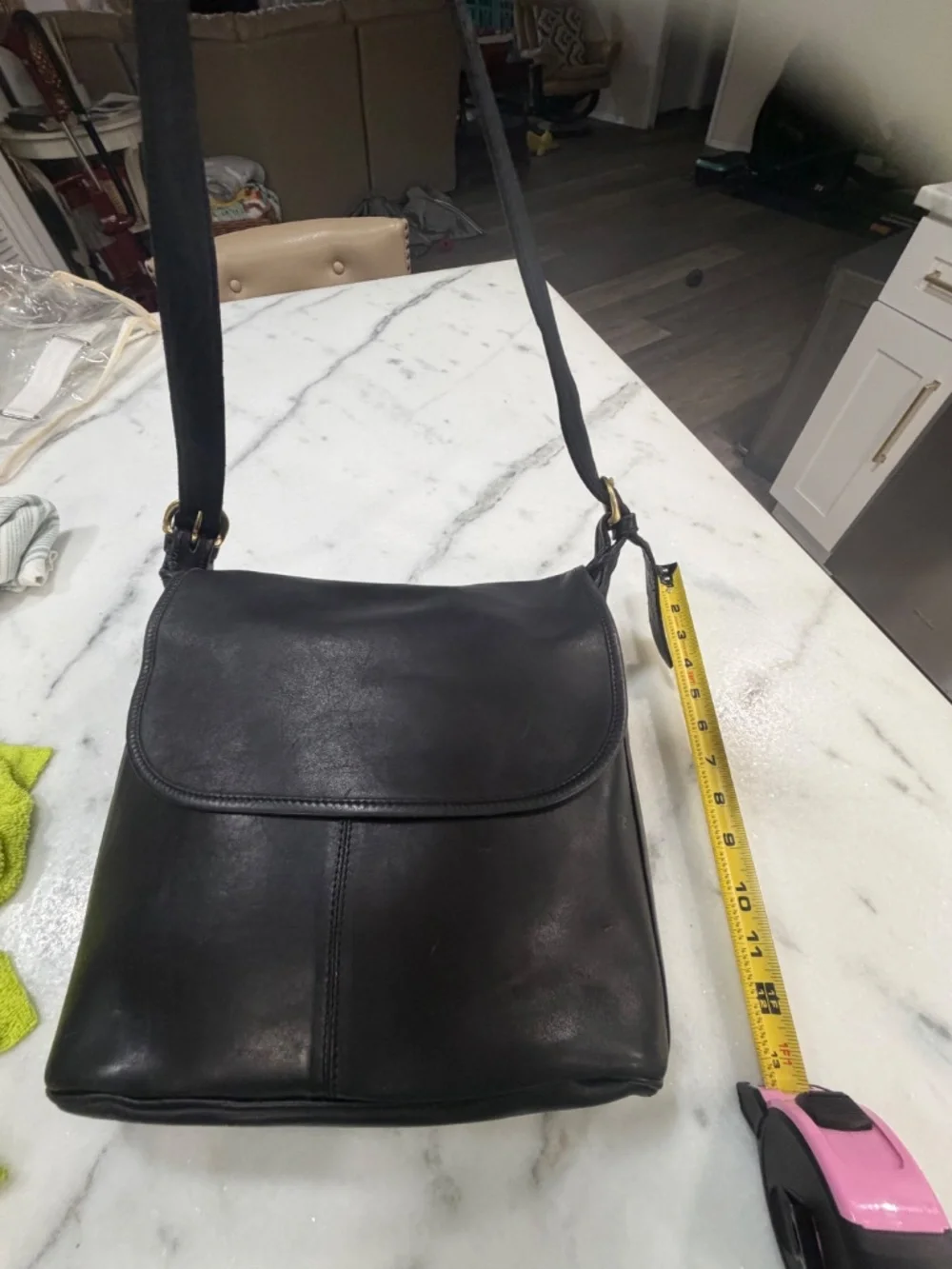Black Coach Handbag ~ vintage
